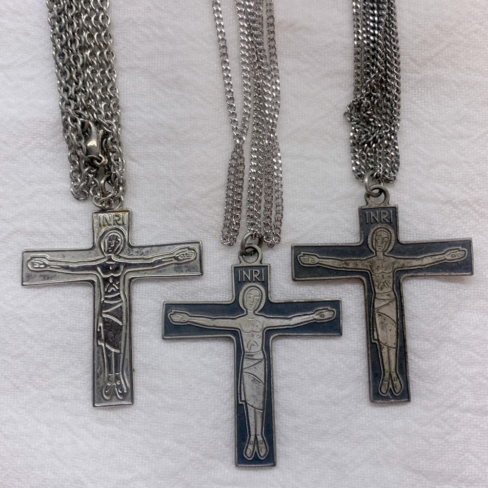 Silver Crucifix Necklace